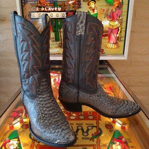 Durango Lizzard Looking Cowboy Boots 10.5 D